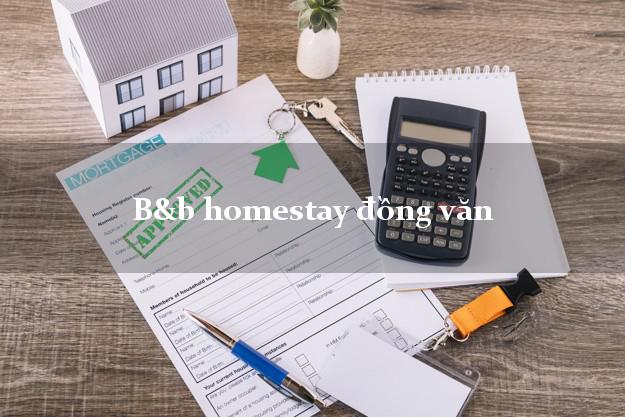 B&b homestay đồng văn