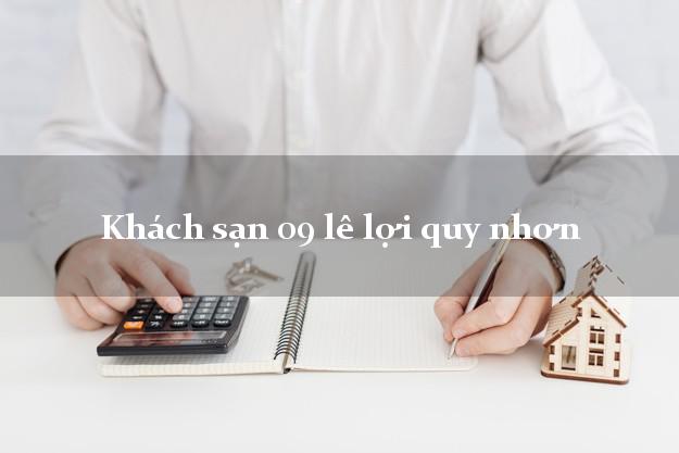 Khách sạn 09 lê lợi quy nhơn