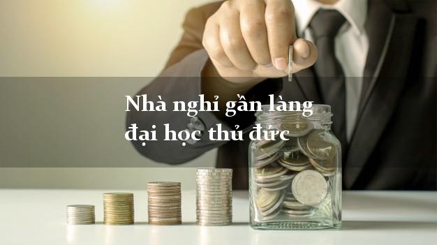 Nhà nghỉ gần làng đại học thủ đức