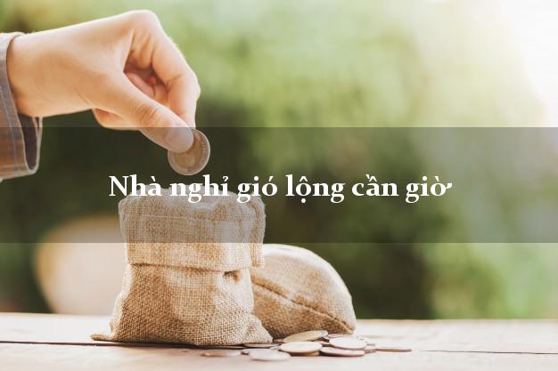 Nhà nghỉ gió lộng cần giờ