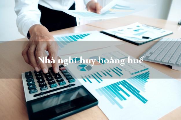 Nhà nghỉ huy hoàng huế