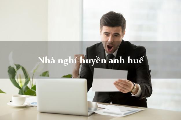 Nhà nghỉ huyền anh huế