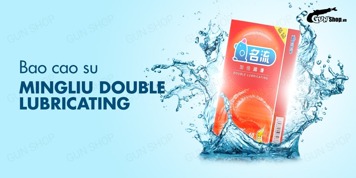 Cửa hàng bán Bao cao su Mingliu Double Lubricating - Nhiều gel bôi trơn - Hộp 10 cái cao cấp Cửa hàng bán Bao cao su Mingliu Double Lubricating - Nhiều gel bôi trơn - Hộp 10 cái cao cấp