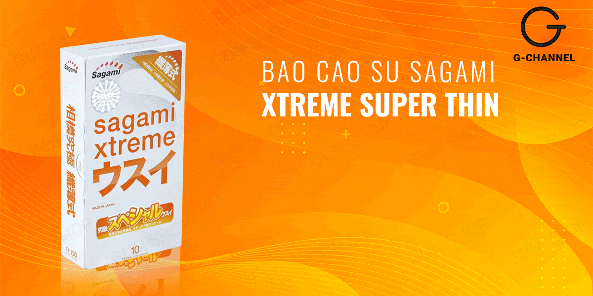 Review Bao cao su Sagami Xtreme Super Thin - Siêu mỏng ôm sát - Hộp 10 cái chính hãng Review Bao cao su Sagami Xtreme Super Thin - Siêu mỏng ôm sát - Hộp 10 cái chính hãng