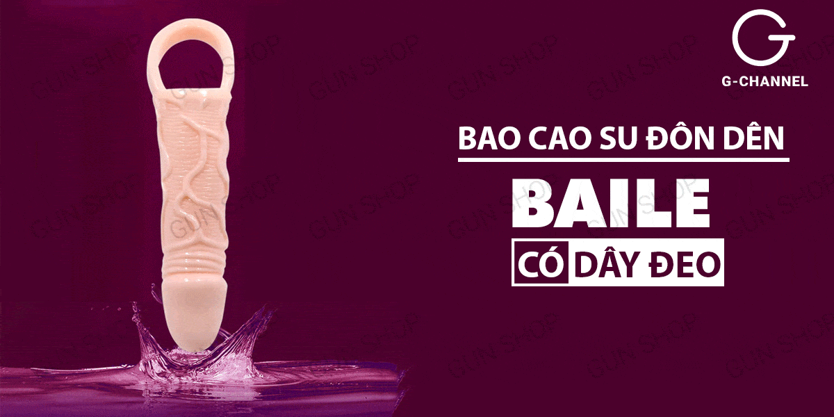Địa chỉ bán Bao cao su đôn dên tăng kích thước có dây đeo Baile Extension hàng mới về Địa chỉ bán Bao cao su đôn dên tăng kích thước có dây đeo Baile Extension hàng mới về