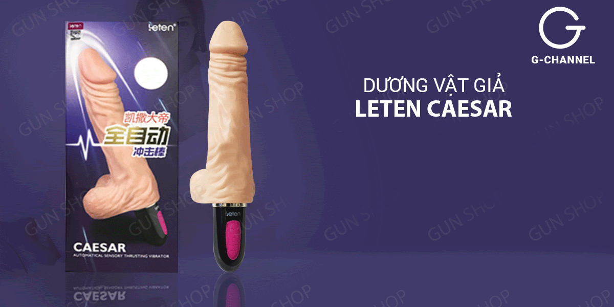 Giá sỉ Dương vật giả tự động rung thụt sưởi ấm - Leten Caesar giá rẻ Giá sỉ Dương vật giả tự động rung thụt sưởi ấm - Leten Caesar giá rẻ