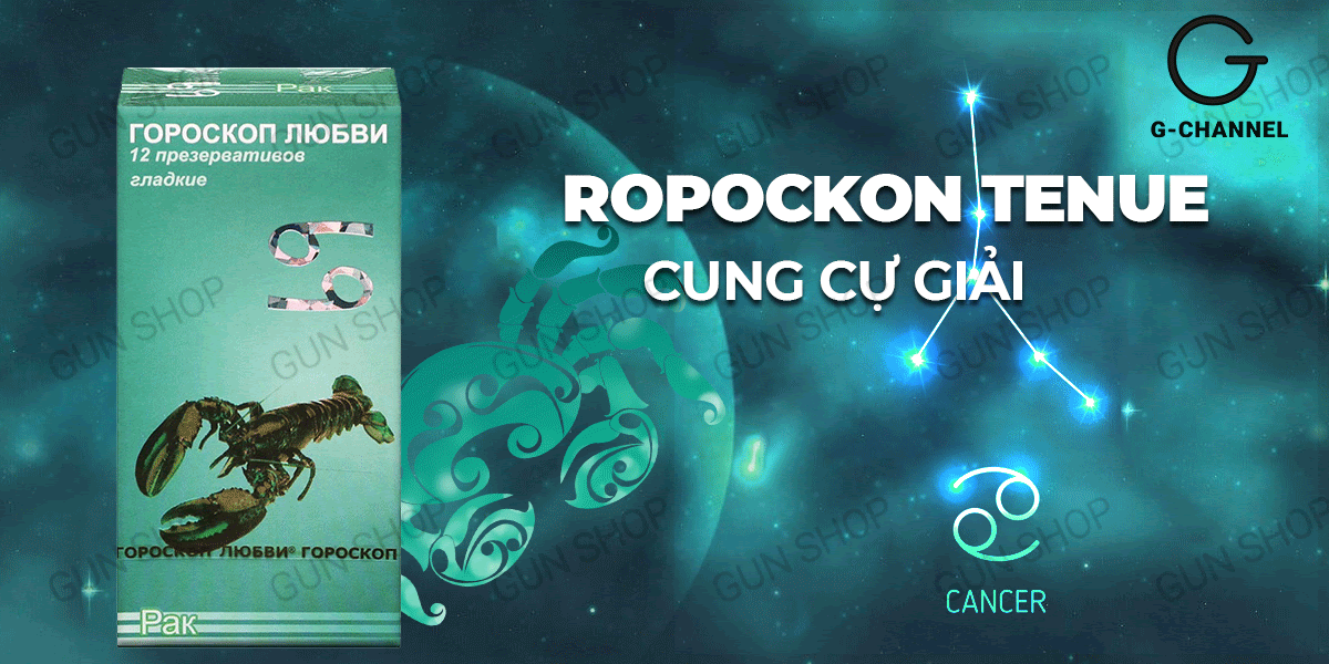 Mua Bao cao su Ropockon Cung Cự Giải - Mỏng 0.03mm hương dâu - Hộp 12 cái giá tốt Mua Bao cao su Ropockon Cung Cự Giải - Mỏng 0.03mm hương dâu - Hộp 12 cái giá tốt