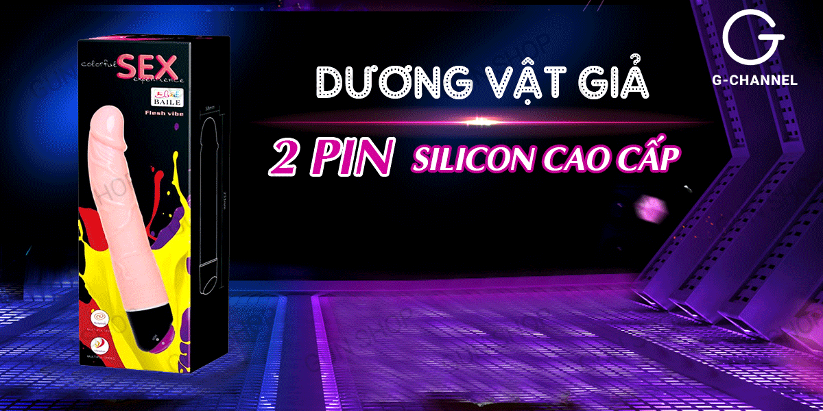 Cung cấp Dương vật giả 2 pin silicon cao cấp - Baile giá rẻ Cung cấp Dương vật giả 2 pin silicon cao cấp - Baile giá rẻ