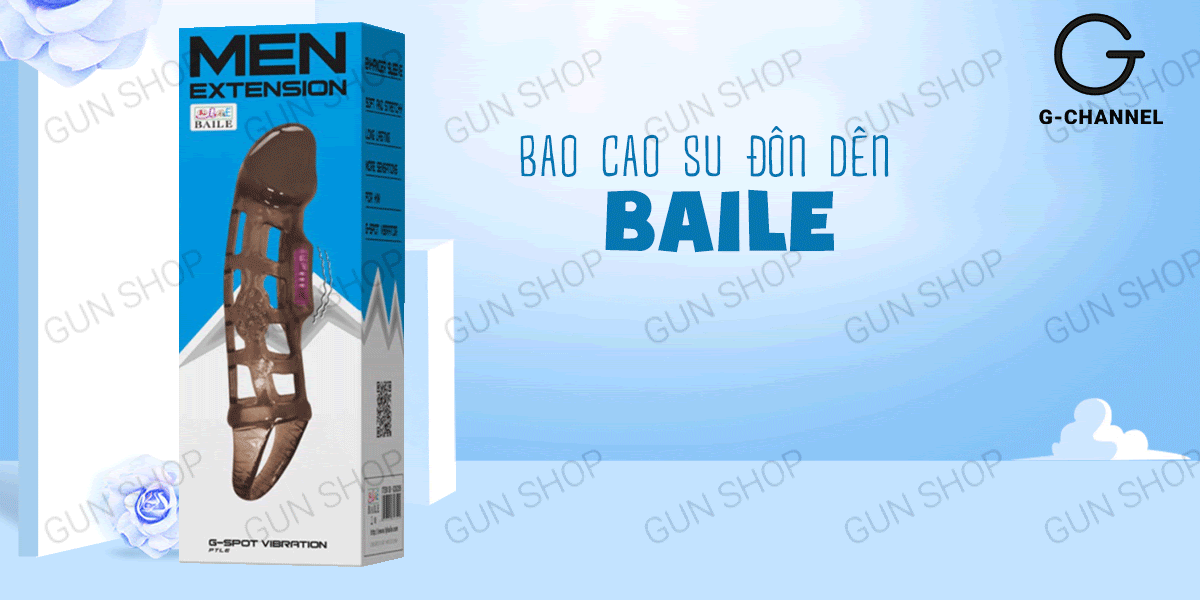 Bỏ sỉ Bao cao su đôn dên tăng kích thước lưới dây đeo Baile màu đen nhập khẩu Bỏ sỉ Bao cao su đôn dên tăng kích thước lưới dây đeo Baile màu đen nhập khẩu