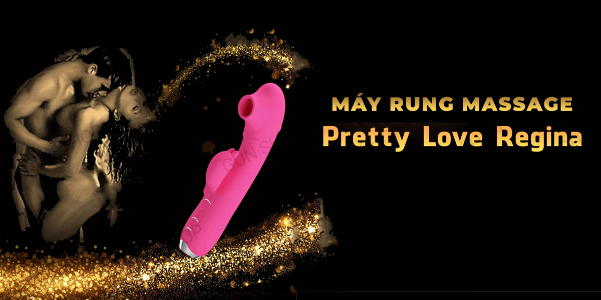 Cửa hàng bán Máy rung massage 2 đầu rung sạc điện - Pretty Love Regina nhập khẩu Cửa hàng bán Máy rung massage 2 đầu rung sạc điện - Pretty Love Regina nhập khẩu