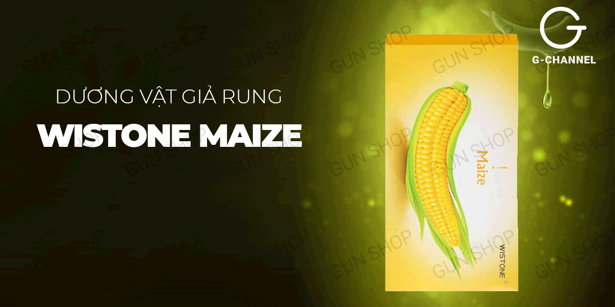 Giá sỉ Dương vật giả rung hình trái bắp đa chế độ rung sạc điện - Wistone Maize nhập khẩu Giá sỉ Dương vật giả rung hình trái bắp đa chế độ rung sạc điện - Wistone Maize nhập khẩu