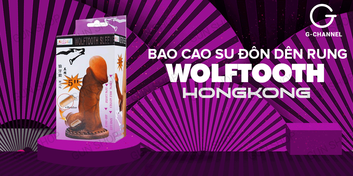 Bỏ sỉ Bao cao su đôn dên tăng kích thước Baile Wolftooth - Rung bìu pin mới nhất Bỏ sỉ Bao cao su đôn dên tăng kích thước Baile Wolftooth - Rung bìu pin mới nhất