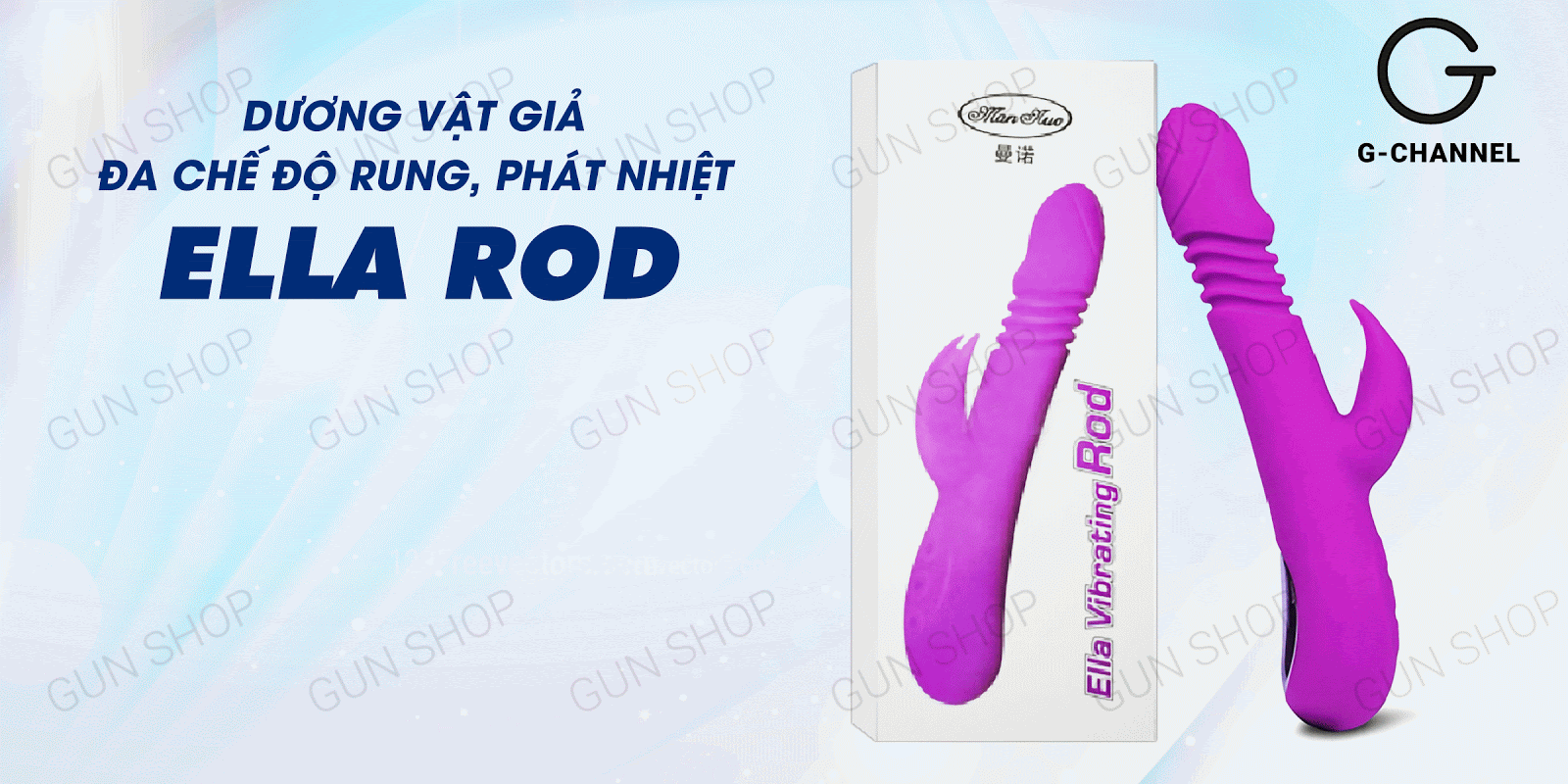 Bỏ sỉ Dương vật giả đa chế độ rung phát nhiệt - Baile Ella Rod giá rẻ Bỏ sỉ Dương vật giả đa chế độ rung phát nhiệt - Baile Ella Rod giá rẻ