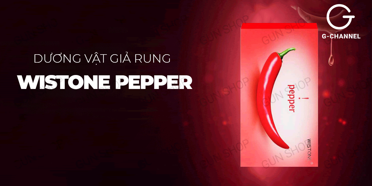 Cung cấp Dương vật giả rung hình quả ớt đa chế độ rung sạc điện - Wistone Pepper chính hãng Cung cấp Dương vật giả rung hình quả ớt đa chế độ rung sạc điện - Wistone Pepper chính hãng