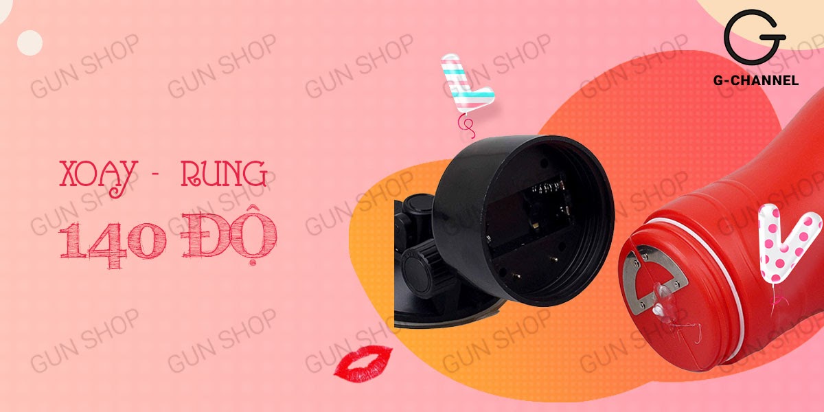 Đại lý Âm đạo giả dính tường 12 tần số rung - Crazy Bull Red Flora giá rẻ