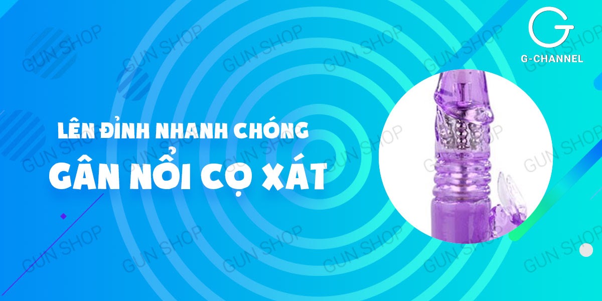  Thông tin Dương vật giả đa năng rung ngoáy 4 chế độ dùng pin - Baile Rabbit mới nhất