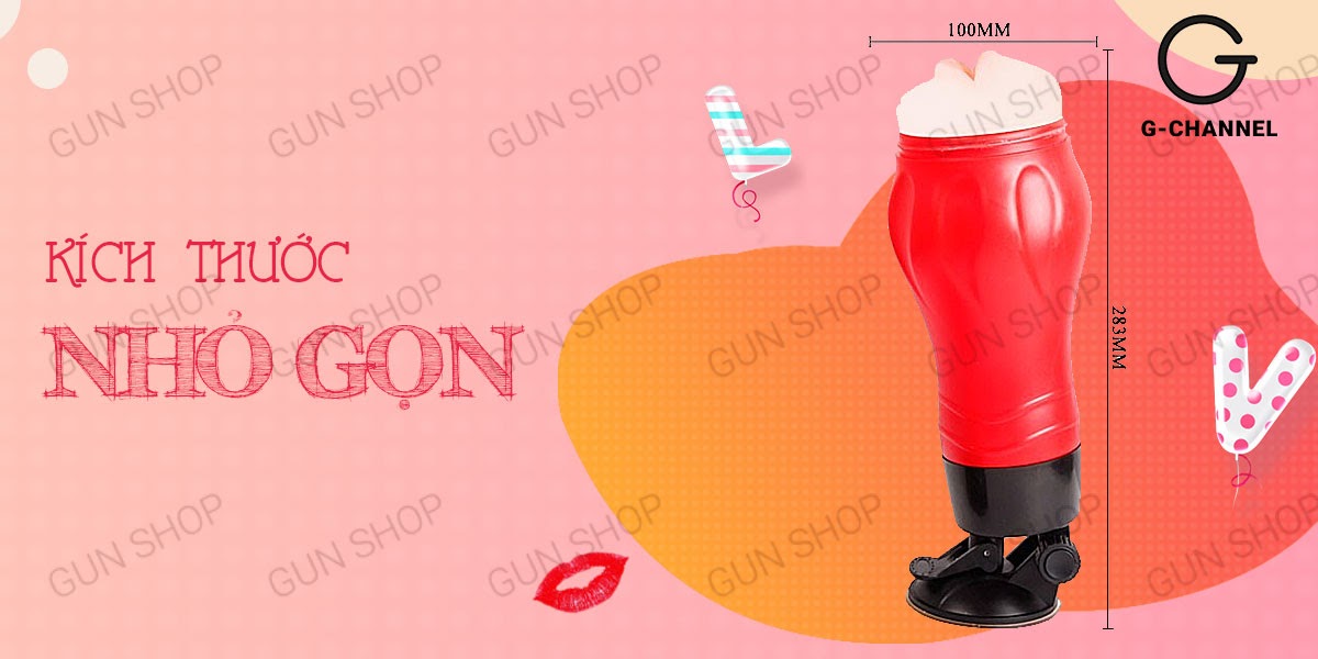  Đại lý Âm đạo giả dính tường 12 tần số rung - Crazy Bull Red Flora giá rẻ