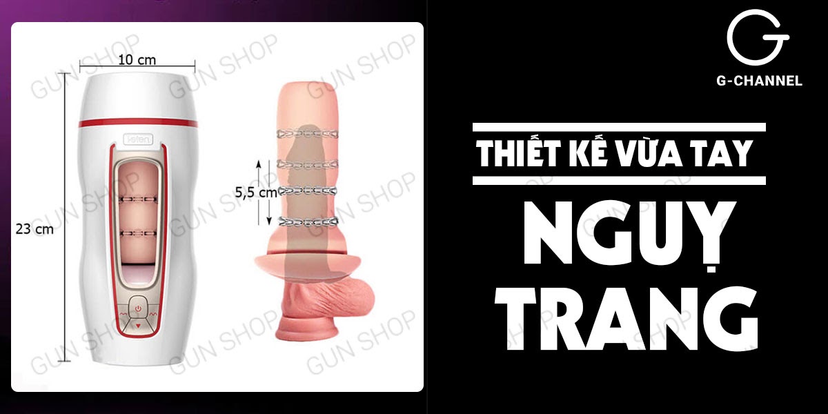 Thông tin Âm đạo giả 7 chế độ rung sạc điện - Leten Vagina Cup nhập khẩu Thông tin Âm đạo giả 7 chế độ rung sạc điện - Leten Vagina Cup nhập khẩu