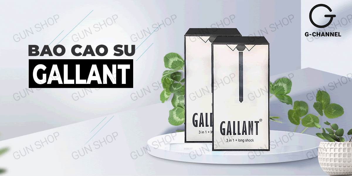 Phân phối Bao cao su Gallant 3 trong 1 - Kéo dài thời gian - Hộp 10 cái mới nhất Phân phối Bao cao su Gallant 3 trong 1 - Kéo dài thời gian - Hộp 10 cái mới nhất