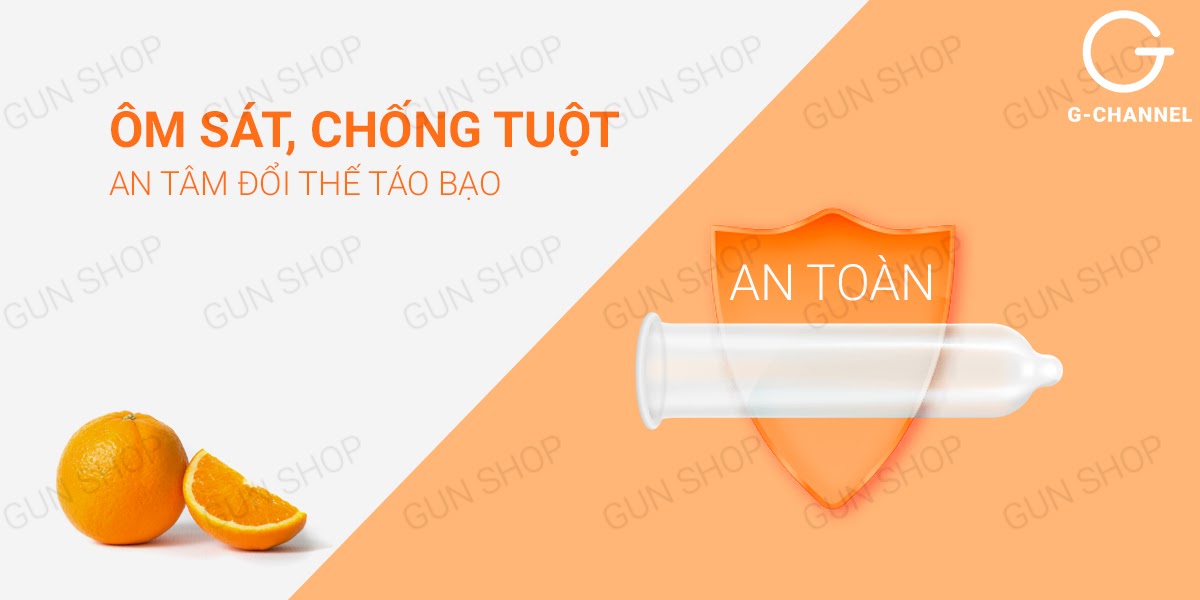 Cửa hàng bán Bao cao su Nakanishi - Siêu mỏng 0.03mm - Hương cam - Hộp 4 cái có tốt không? Cửa hàng bán Bao cao su Nakanishi - Siêu mỏng 0.03mm - Hương cam - Hộp 4 cái có tốt không?