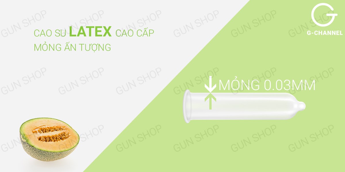 Review Bao cao su Nakanishi - Siêu mỏng 0.03mm - Hương dưa lưới - Hộp 4 cái giá sỉ Review Bao cao su Nakanishi - Siêu mỏng 0.03mm - Hương dưa lưới - Hộp 4 cái giá sỉ