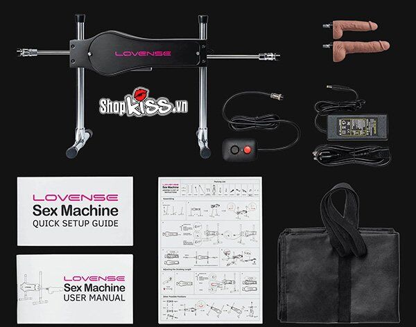  Đánh giá Máy làm tình tự động 2 đầu thế hệ mới Lovense Machine tốt nhất