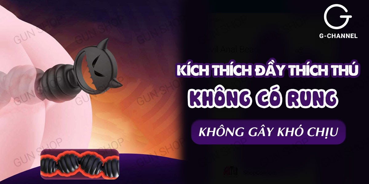 So sánh Chuỗi hạt kích thích hậu môn 17 cm - Leten Devil Anal Bead hàng mới về So sánh Chuỗi hạt kích thích hậu môn 17 cm - Leten Devil Anal Bead hàng mới về