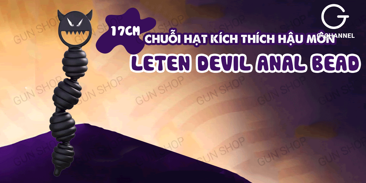 So sánh Chuỗi hạt kích thích hậu môn 17 cm - Leten Devil Anal Bead hàng mới về So sánh Chuỗi hạt kích thích hậu môn 17 cm - Leten Devil Anal Bead hàng mới về