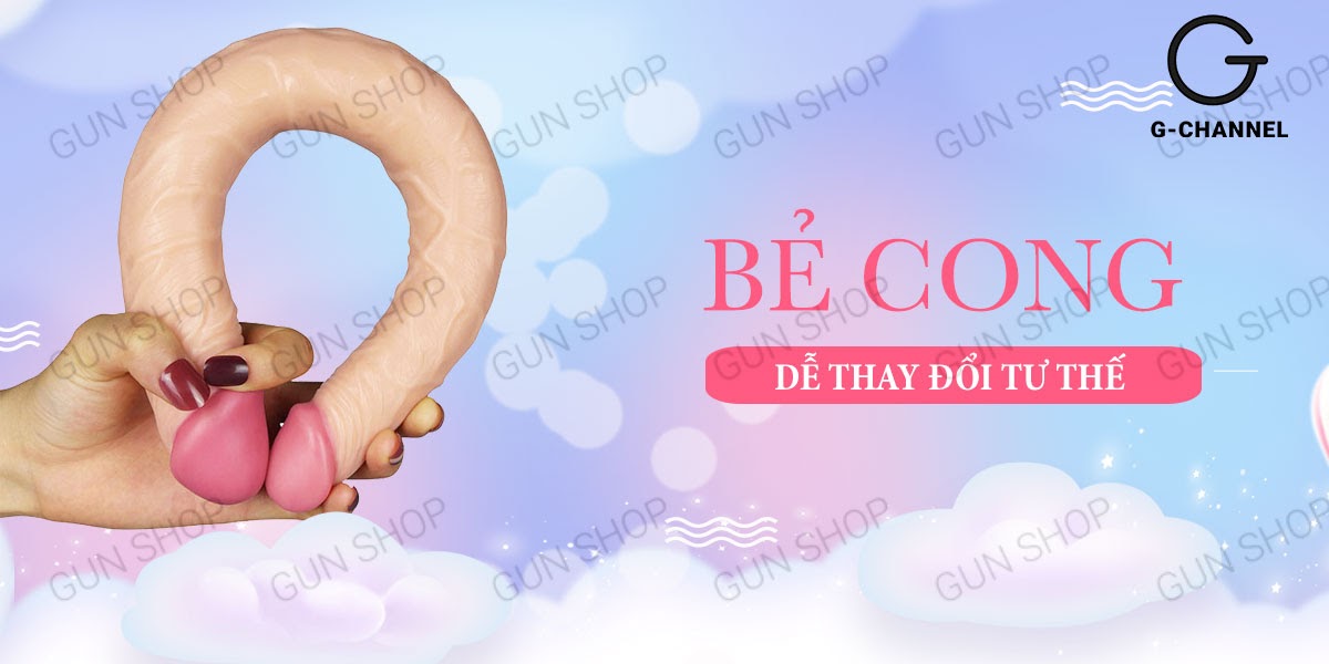 Phân phối Dương vật giả 2 đầu siêu mềm dẻo uốn cong đa chiều - Lovetoy hàng xách tay Phân phối Dương vật giả 2 đầu siêu mềm dẻo uốn cong đa chiều - Lovetoy hàng xách tay