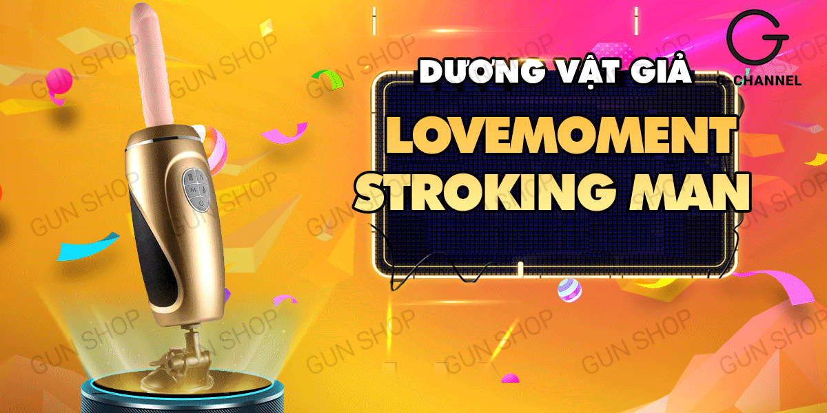 Bán Dương vật giả dính tường thụt cực mạnh xoay 360 độ tỏa nhiệt - Stroking Man III - Gold giá sỉ Bán Dương vật giả dính tường thụt cực mạnh xoay 360 độ tỏa nhiệt - Stroking Man III - Gold giá sỉ