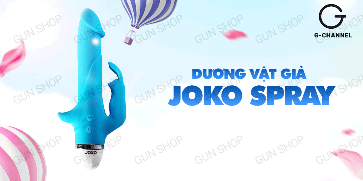 Phân phối Dương vật giả rung và kích thích đa chế độ pin - Joko Spray hàng xách tay Phân phối Dương vật giả rung và kích thích đa chế độ pin - Joko Spray hàng xách tay
