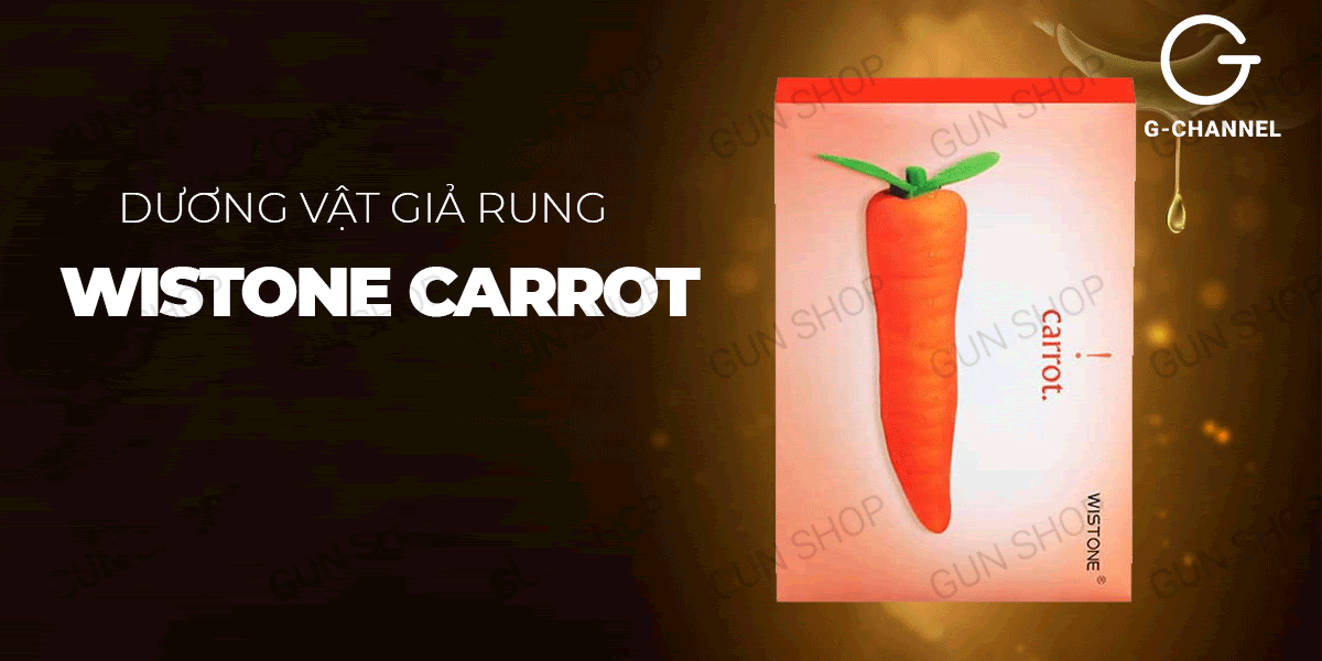 Mua Dương vật giả ngụy trang rung đa chế độ hình quả cà rốt - Wistone Carrot chính hãng Mua Dương vật giả ngụy trang rung đa chế độ hình quả cà rốt - Wistone Carrot chính hãng