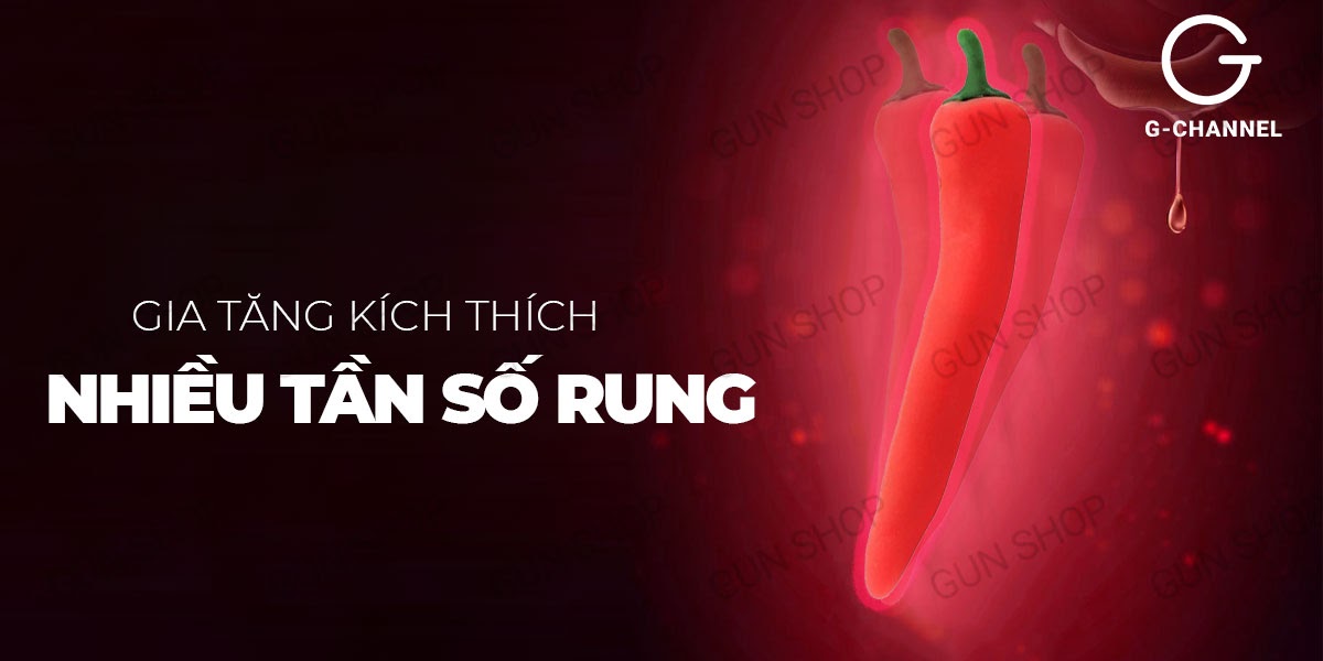 Cung cấp Dương vật giả rung hình quả ớt đa chế độ rung sạc điện - Wistone Pepper chính hãng Cung cấp Dương vật giả rung hình quả ớt đa chế độ rung sạc điện - Wistone Pepper chính hãng