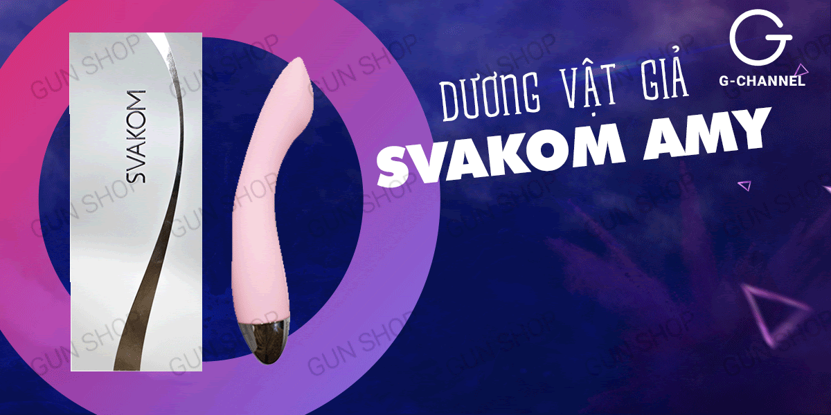 Thông tin Dương vật giả rung mạnh dùng sạc - Svakom Amy chính hãng Thông tin Dương vật giả rung mạnh dùng sạc - Svakom Amy chính hãng