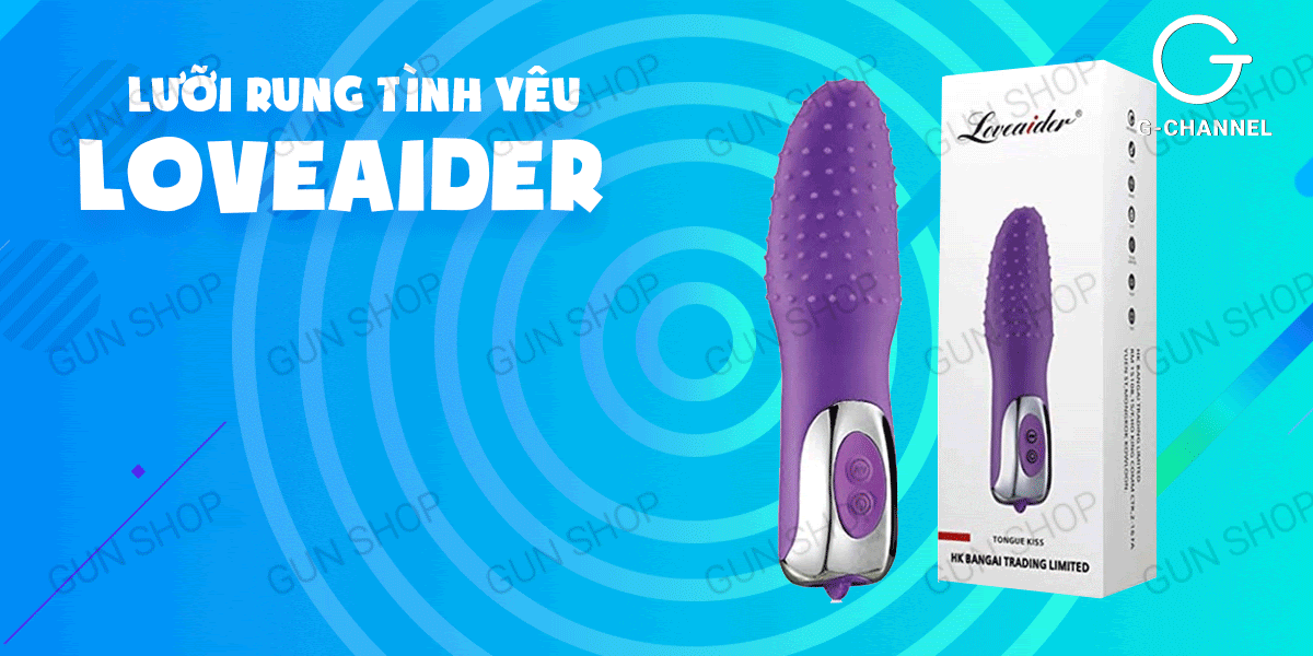 Review Lưỡi rung đa chế độ rung massage tăng khoái cảm pin - Loveaider chính hãng Review Lưỡi rung đa chế độ rung massage tăng khoái cảm pin - Loveaider chính hãng