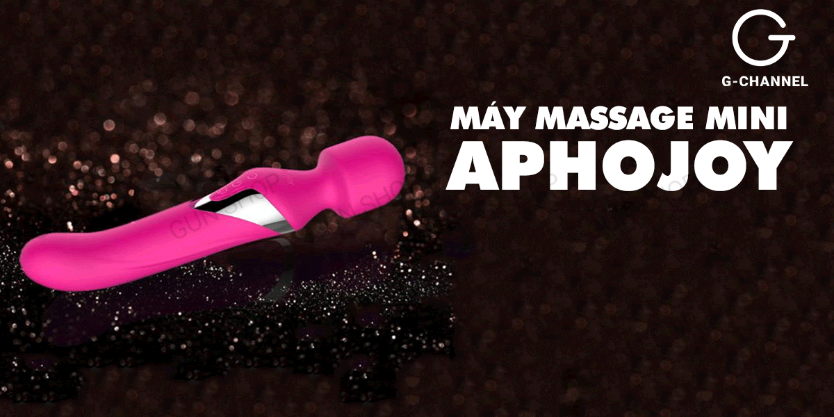 Bán Máy massage rung 2 đầu sạc điện - Aphojoy cao cấp Bán Máy massage rung 2 đầu sạc điện - Aphojoy cao cấp