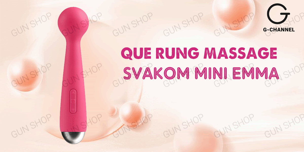  Bảng giá Que rung massage điểm G rung cực mạnh sạc điện - Svakom Mini Emma mới nhất