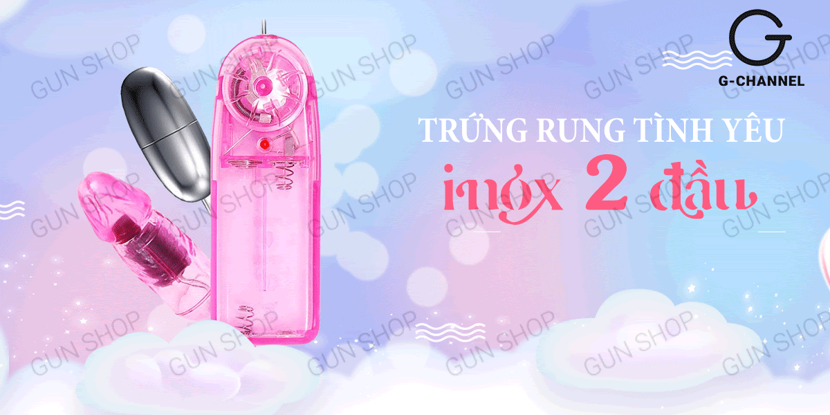  Địa chỉ bán Trứng rung tình yêu inox 2 đầu - Baile Give You A Scare giá sỉ