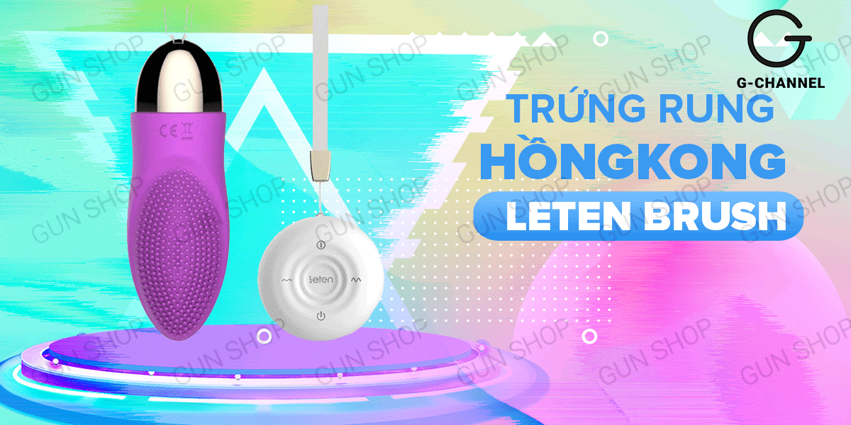 Sỉ Trứng rung không dây sạc điện - Leten Brush có tốt không? Sỉ Trứng rung không dây sạc điện - Leten Brush có tốt không?